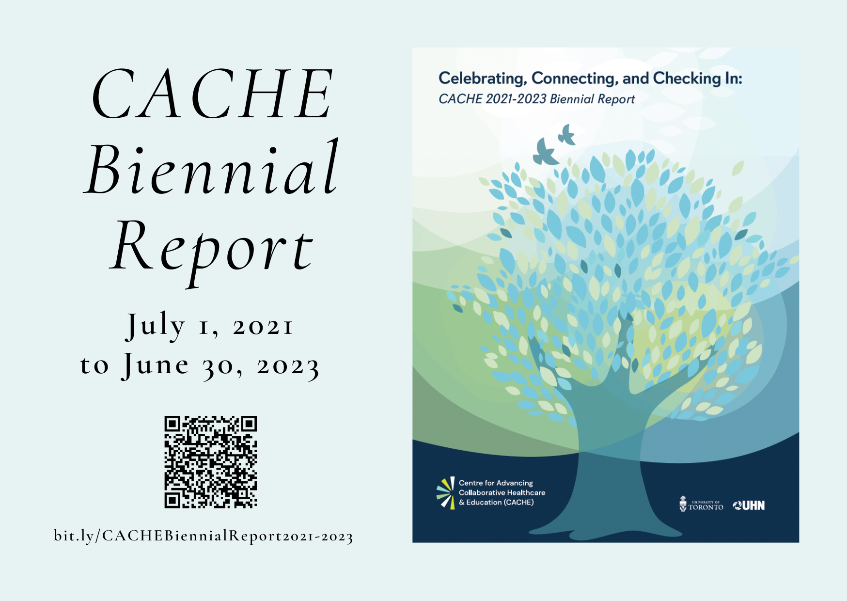CACHE 2021-2023 Biennial Report postcard